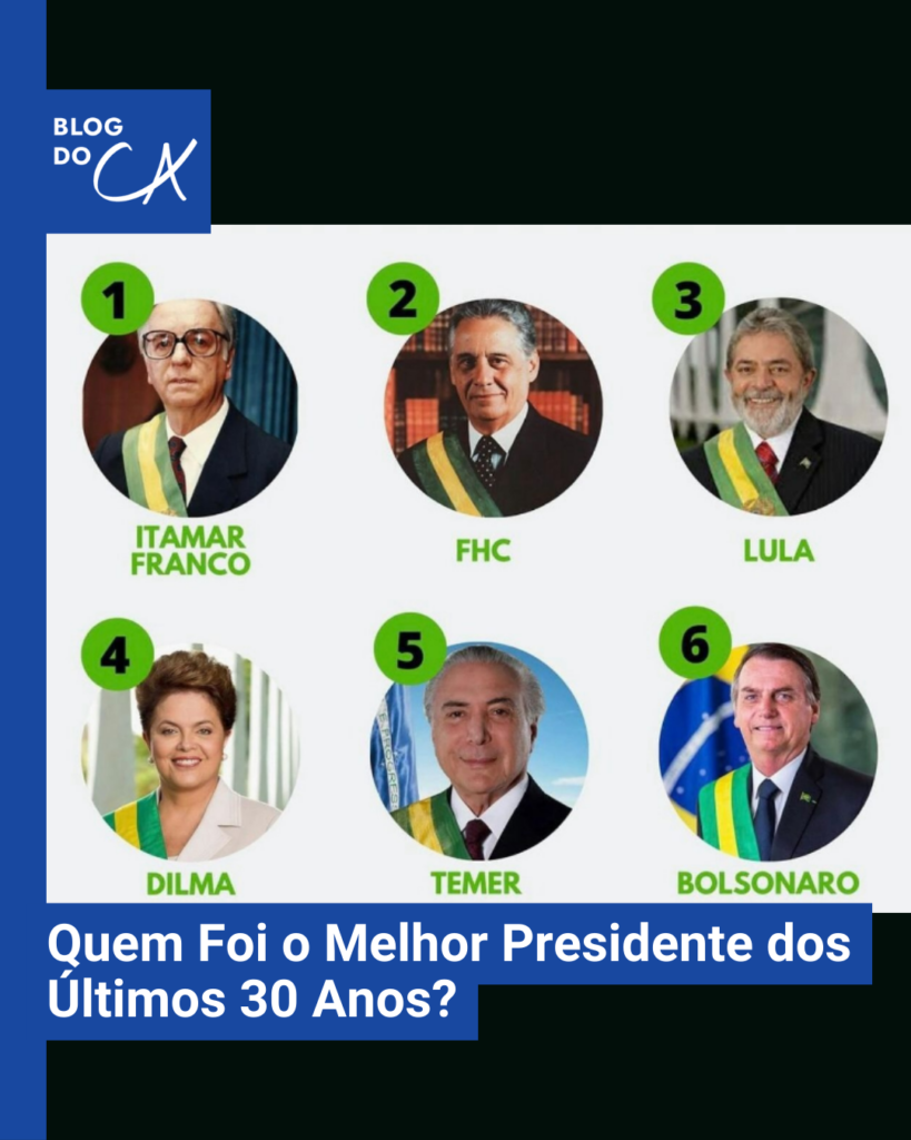 Quem Foi o Melhor Presidente dos Últimos Anos? - Blog do CA